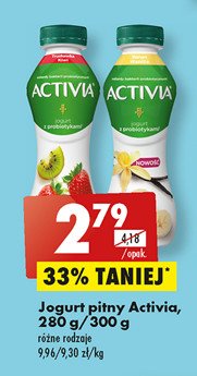 Jogurt wanilia Danone activia promocja