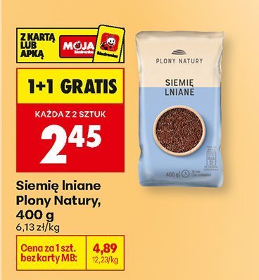 Siemię lniane, 400 g promocja w Biedronka