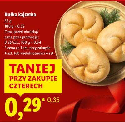 Kajzerka promocja w Lidl