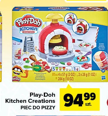 Ciastolina piec do pizzy Play-doh kitchen creations promocje