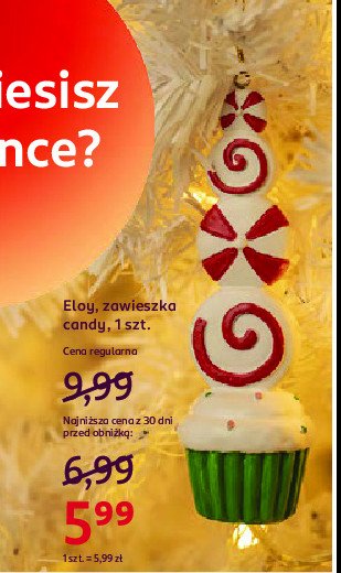 Zawieszka candy Eloy promocja w Rossmann