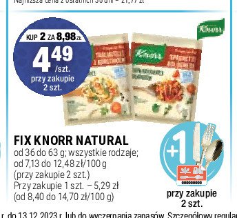 Spaghetti carbonara Knorr promocja