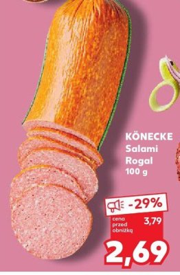Salami Rogal promocja w Kaufland