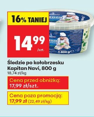 Śledzie po kołobrzesku  promocja w Biedronka