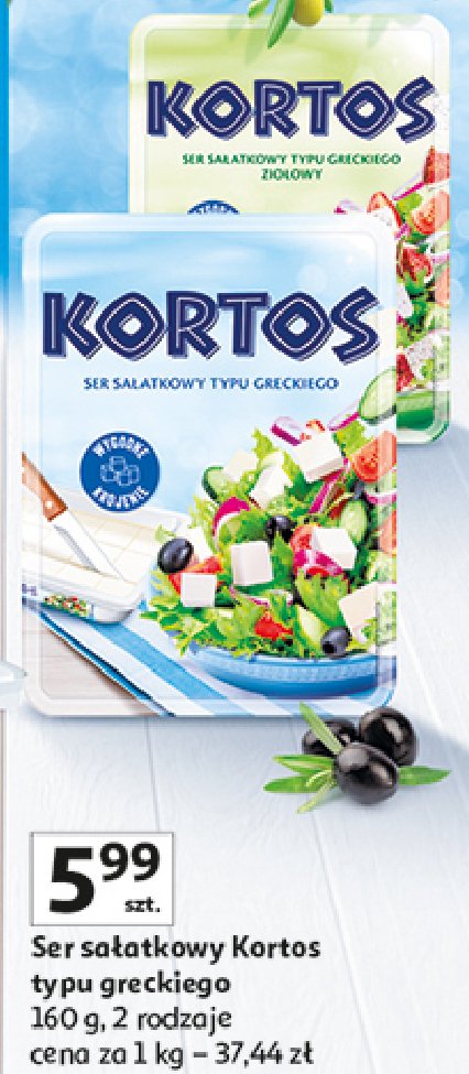 Kortos ser sałatkowy Turek naturek Turek 123 promocja