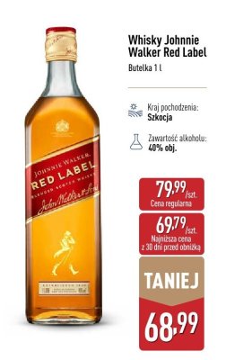 Whisky promocja w Aldi
