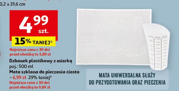 Mata szklana promocja w Auchan