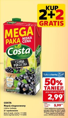 Napój niegazowany 2 l różne rodzaje promocja w Kaufland