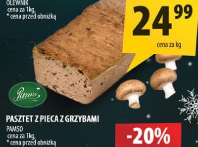 Pasztet z pieca z grzybami Pankoff promocja w Arhelan