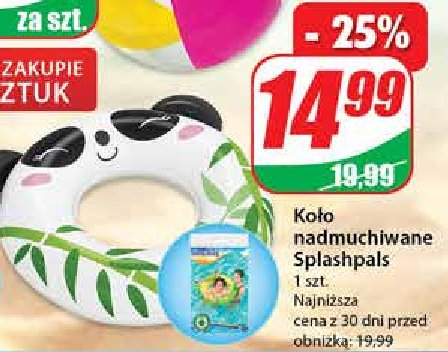 Koło do pływania panda 57 x 51 cm Bestway promocja