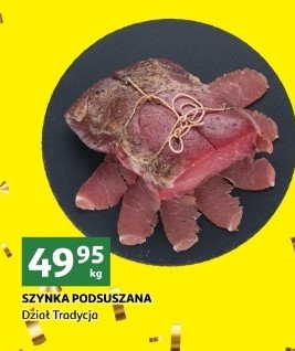 Szynka podsuszana AUCHAN COLLECTION promocja