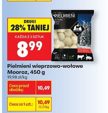 Pielmieni wieprzowo-wołowe  promocja w Biedronka