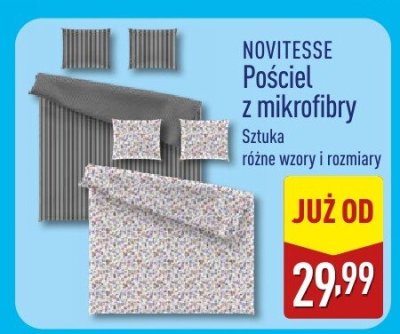 Pościel z mikrofibry promocja w Aldi