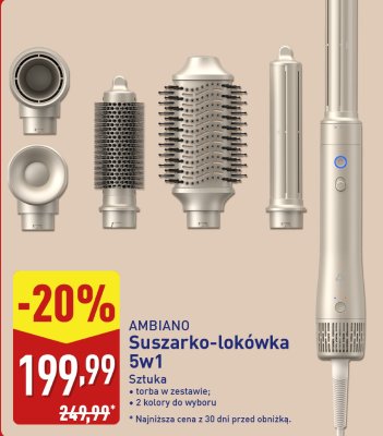 Suszarko-lokówka 5w1 AMBIANO promocja w Aldi