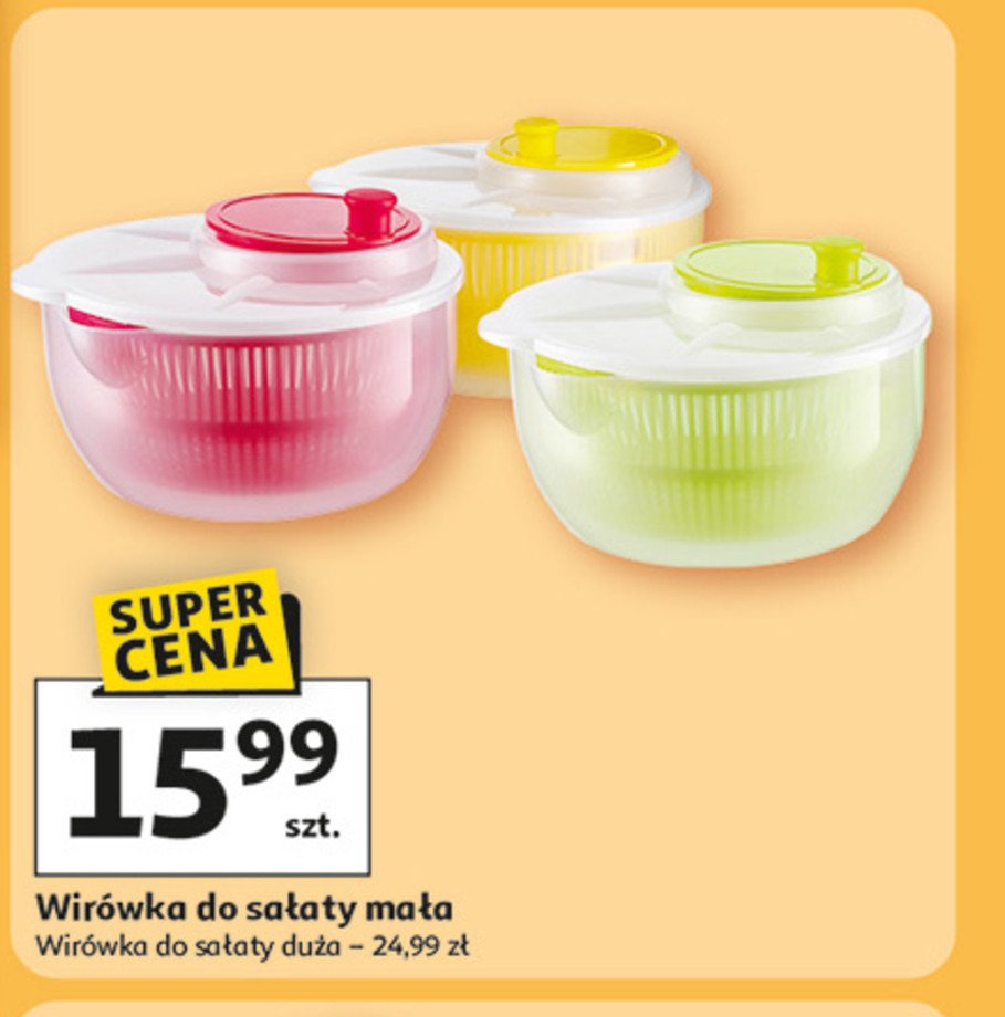 Wirówka do sałaty duża promocja w Auchan