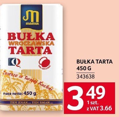 Bułka tarta wrocławska 450g Mamut promocja w Selgros