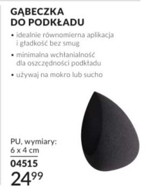 Gąbeczka do podkładu promocja w AVON