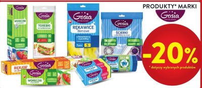 Rękaw do pieczenia Gosia promocja w Intermarche