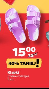 Klapki damskie promocja