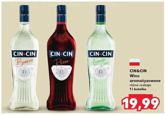 Vermouth Cin&cin lemoncini promocja