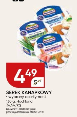 Ser promocja w Chata Polska