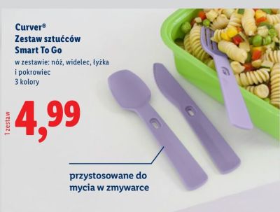 Zestaw sztućców Smart To Go  promocja w Lidl