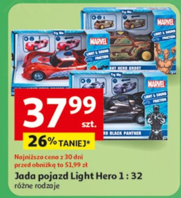 Jada pojazd Light Hero 1:32 różne rodzaje promocja w Auchan