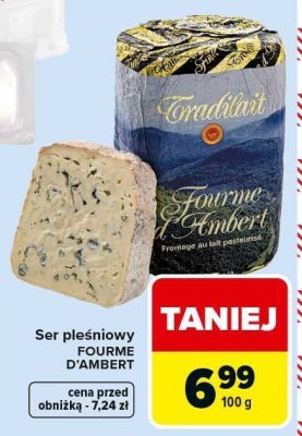 Ser pleśniowy FOURME D'AMBERT promocja w Carrefour