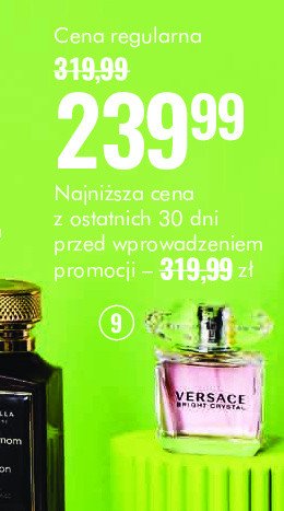 Woda toaletowa Versace bright crystal promocja w Super-Pharm