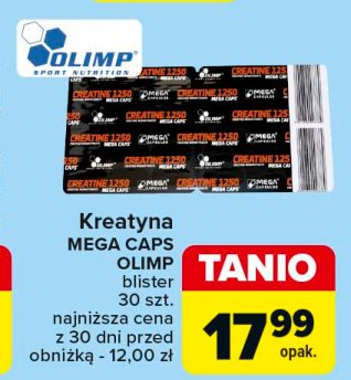 Creatine mega caps Olimp sport nutrition creatine promocja