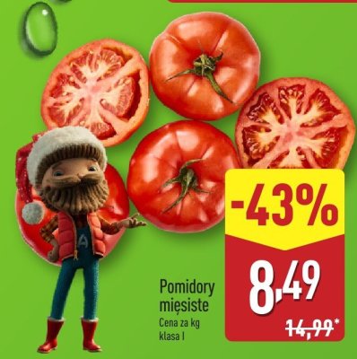 Pomidory promocja w Aldi