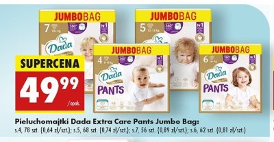 Pieluchomajtki 4 Dada extra care promocja