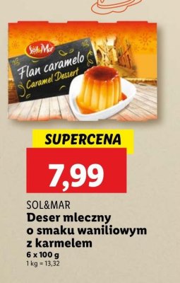 Flan karmelowy Sol&mar promocja