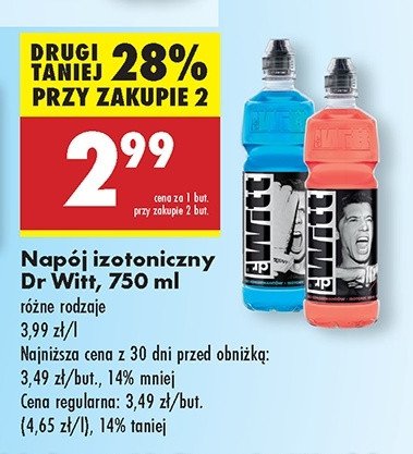 Nap贸j izotoniczny niebieski Dr witt promocja