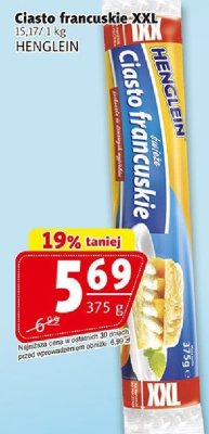 Ciasto francuskie XXL promocja w Prim Market