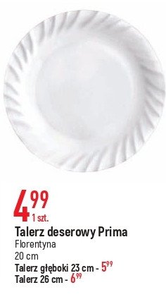 Talerz g艂臋boki prima Florentyna promocja