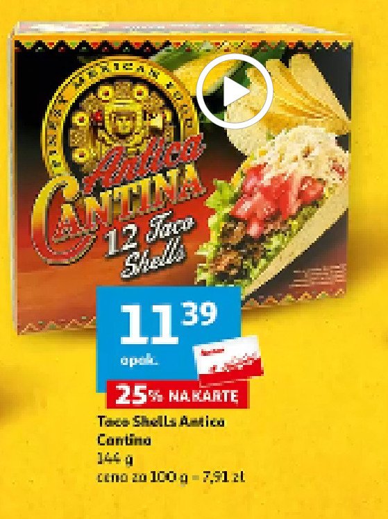 Taco shells Antica cantina promocja