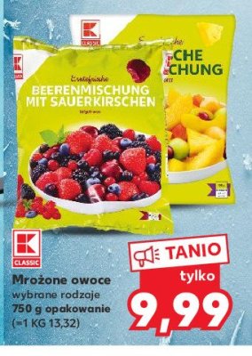 Owoce egzotyczne K-classic promocja