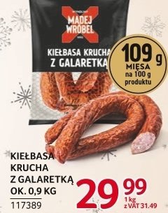 Kiełbasa krucha z galaretką ok. 0,9 kg promocja w Selgros