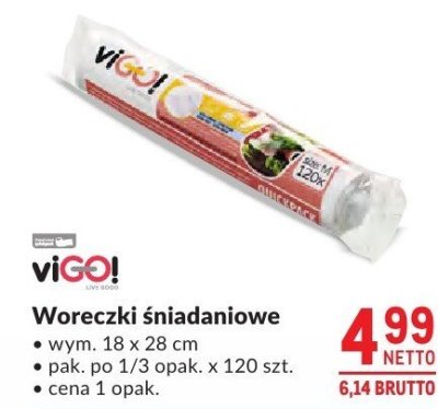 Woreczki śniadaniowe promocja w Makro
