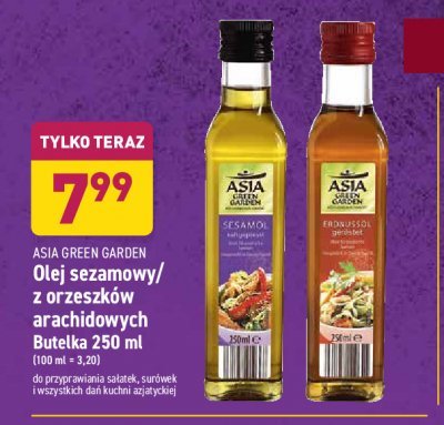 Olej z orzechów archaidowych Asia green garden promocja