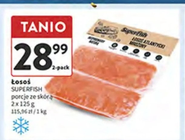 Łosoś atlantycki Superfish promocja