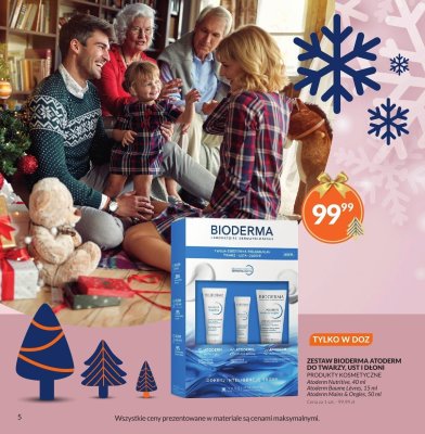Zestaw Bioderma Atoderm do twarzy, ust i dłoni - Atoderm Nutritive 40 ml + Atoderm Baume Lèvres 15 ml + Atoderm Mains & Ongles 50 ml promocja w DOZ.PL