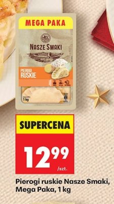 Pierogi ruskie 1 kg promocja w Biedronka