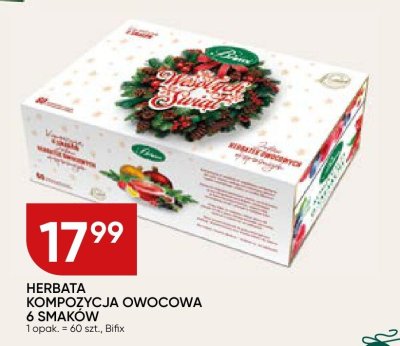 Herbata kompozycja owocowa 6 smaków promocja w Chata Polska