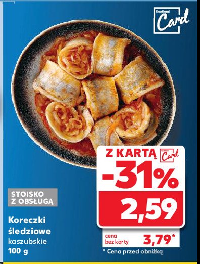 Koreczki śledziowe po kaszubsku promocja