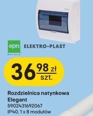 Rozdzielnica natynkowa Elegant promocja w Castorama