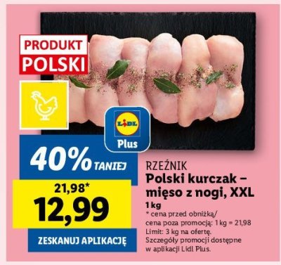 Mięso z nogi kurczaka Rzeźnik codzienna dostawa promocja