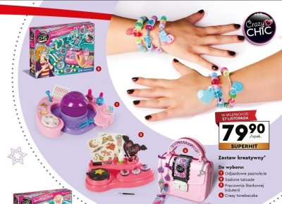 Zestaw kreatywny, różne rodzaje promocja w Biedronka