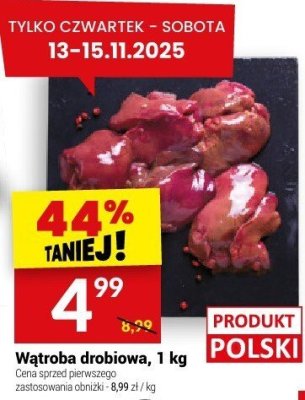 Wątroba drobiowa, 1 kg promocja w Twój Market